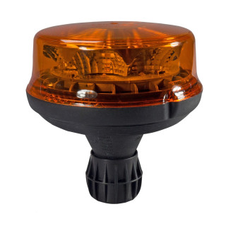 Rundumleuchte Pro-Power-Flash LED, 12/24V, gelb, f.Aufsteckrohr