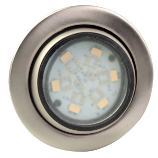 LED-Einbauleuchte, 12 V, Innenleuchte, rund Ø 69 mm, open end