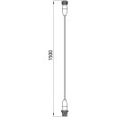 Verlängerungsleitung, 7-pol. AMP, 1500 mm, voll belegt