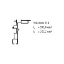 Curtain-Sider-Profil Volumen 163, Länge 8500 mm,...