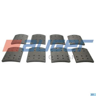 Belag, Bremstrommel passend für DAF 177x200x18,2/18,6