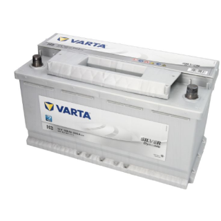 VARTA Starterbatterie Silver Dynamic 12V, 100 Ah / 830 A, L x B x H 353 x 175 x 190 mm