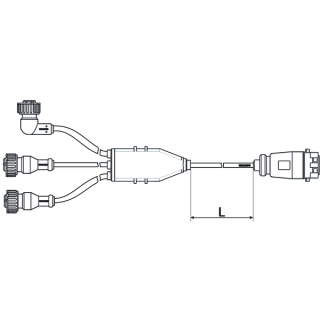 WABCO Kabel mit Geraetesteckdose 4493720800