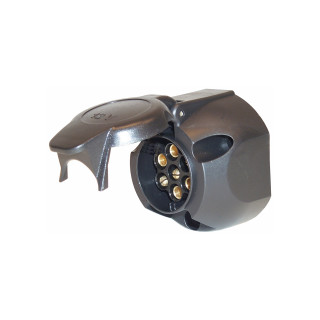 Steckdose 12V-7 / DIN 72577 ISO 1724 passend für DAF, FORD, IVECO, STEYR, VOLVO, VW