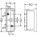 Umrissleuchten HELLA 2XS 007 841-011 Links