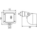 Arbeitsscheinwerfer HELLA 1GA 996 083-001