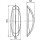 Umrissleuchte HELLA 2XS 008 479-061 Links