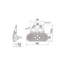 SMD 04 SDK - Seitenpositionsleuchte, LED, ADR, gelb, 24V,...