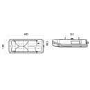 LC8 KE 21 R - Heckleuchte, rechts, mit Anschluss AMP 1.5...