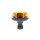 PEGASUS LED - Rundumkennleuchte PEGASUS LED, für flexiblen Aufsteckrohr, 10-30V, gelb, multifunktion (Blitzlicht, Doppelblitzlicht, Rotierend), 9W, Ø130mm, 125 Blitz/Min, R65, R10