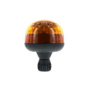 VENUS LED - Rundumkennleuchte VENUS, für flexiblen Aufsteckrohr, LED, 10-30V, gelb, Blitzlicht, 9W, Ø128mm, R65, R10