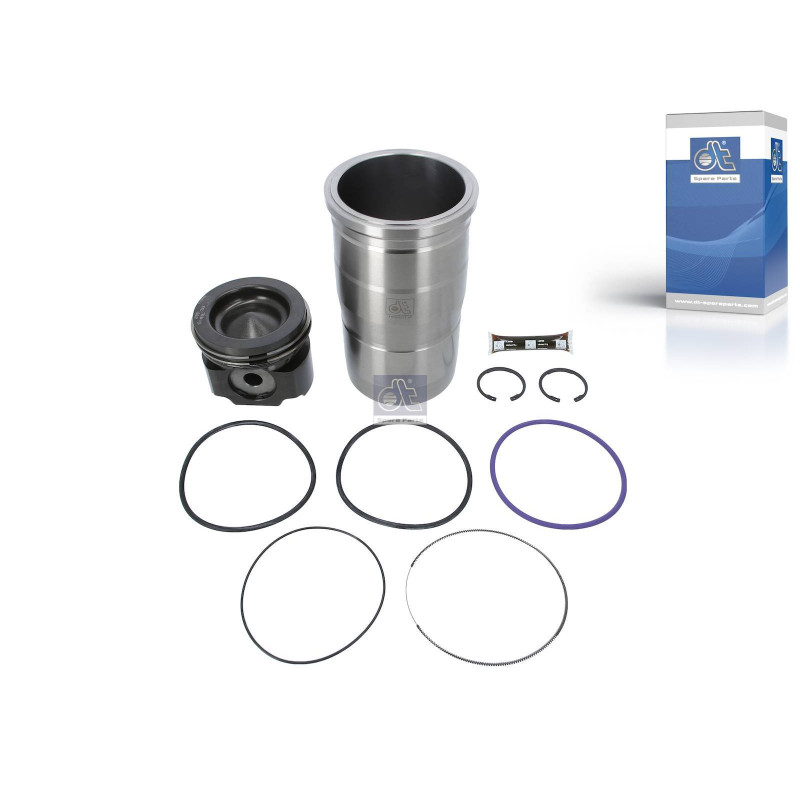 DT Spare Parts 2.90178 Kolben mit Laufbuchse - LKW Ersatzteile 