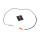 Sensor, Abgastemperatur, EASY FIT passend für VW Transporter 1.9D 03- NRF 707061