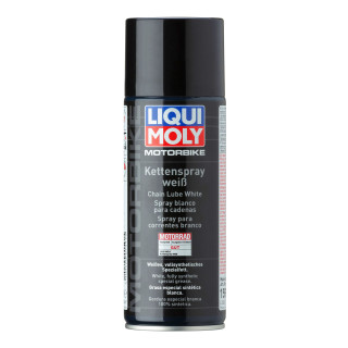 Liqui Moly 1591 Motorbike Kettenspray weiß 400 ml