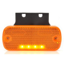 LED-Seitenmarkierungsleuchte L/R orange mit 500mm...