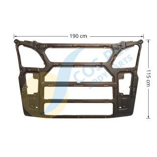 Frontgrill Kühlergitter, Halterung passend für SCANIA P, G, R, S