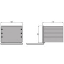 Werkzeugkasten-Kunststoff - WK-PE 4, 620 × 480 × 510 mm (B/H/T)