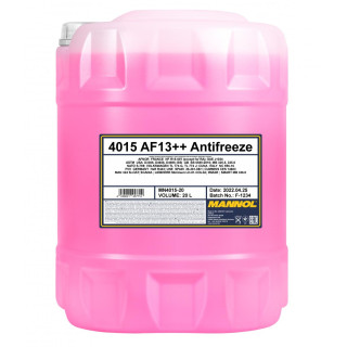 MANNOL 4015 AF13++ Antifreeze 20 Liter