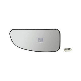 Spiegelglas Weitwinkelspiegel, links, beheizt passend für CITROEN, FIAT, PEUGEOT