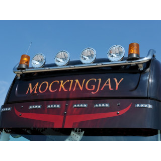 Scheinwerferbügel / Dachlampenbügel für Scania R / 2010 / 2014 Topline