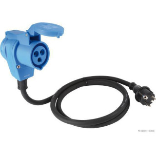 HERTH+BUSS ELPARTS 51307052 Adapter, Steckdose Schuko auf CEE 3-polig / Schuko passend für REIMO