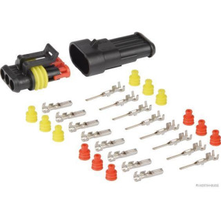 HERTH+BUSS ELPARTS 50390827 Steckgehäusesatz AMP Tyco Superseal, 3-polig