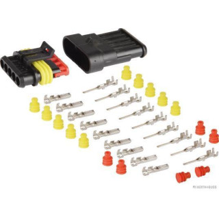 HERTH+BUSS ELPARTS 50390829 Steckgehäusesatz AMP Tyco Superseal, 5-polig