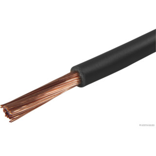 HERTH+BUSS ELPARTS 51275411000 Elektroleitung FLY 6,0 mm², schwarz, PVC, 5 m