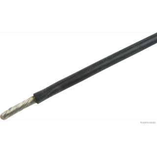 HERTH+BUSS ELPARTS 51275509000 Elektroleitung Silikon 2,5 mm², schwarz, 5 m