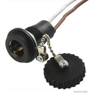 HERTH+BUSS ELPARTS 51306730 Steckdose 1-polig, 6 - 24 V passend für SOLARIS, VAN HOOL, VOLVO, IVECO, CATERPILLAR, REIMO
