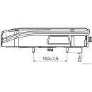 HERTH+BUSS ELPARTS 83830067 Heckleuchte links, AMP 1,5 passend für VW, MERCEDES-BENZ