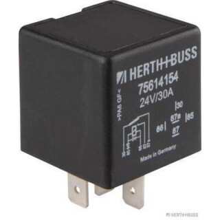 HERTH+BUSS ELPARTS 75614154 Relais, Arbeitsstrom 24 V, 30 A, 5 pins passend für IVECO