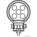 HERTH+BUSS ELPARTS 80690335 Arbeitsscheinwerfer LED, 12V-36V