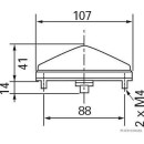 HERTH+BUSS ELPARTS 82710028 Umrissleuchte T4W passend für MERCEDES-BENZ, DAF, RENAULT TRUCKS, MAN, HEULIEZ
