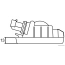 HERTH+BUSS ELPARTS 82710248 Seitenmarkierungsleuchte R5W, AMP Superseal passend für SCANIA P,G,R,T - series