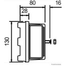 HERTH+BUSS ELPARTS 83840606 Heckleuchte links, PG-Verschraubung passend für MERCEDES-BENZ, VW