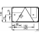 HERTH+BUSS ELPARTS 83840816 Heckleuchte links, Bajonett