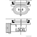 HERTH+BUSS ELPARTS 89901309 Glühlampe H11, 24 V, 70 W
