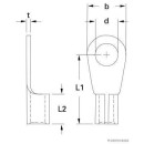 10x HERTH+BUSS ELPARTS 50250510 Lötverbinder 35-70...