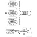 50x HERTH+BUSS ELPARTS 50251474 Crimpverbinder 1,5 - 2,5...