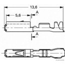 50x HERTH+BUSS ELPARTS 50251476 Crimpverbinder AMP Tyco...