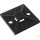 100x HERTH+BUSS ELPARTS 50265722 Befestigungssockel, Kabelbinder mit Klebefolie, 28 x 28 passend für FUTECO