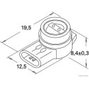 100x HERTH+BUSS ELPARTS 50252591 Leitungsverbinder bis...