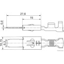 50x HERTH+BUSS ELPARTS 50253265 Crimpverbinder KOSTAL LSK...