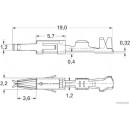 50x HERTH+BUSS ELPARTS 50253311 Crimpverbinder AMP Tyco...