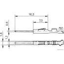 50x HERTH+BUSS ELPARTS 50253369 Crimpverbinder KOSTAL MLK...