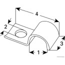 100x HERTH+BUSS ELPARTS 50265607 Klemmschelle 7 mm,...