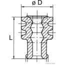 50x HERTH+BUSS ELPARTS 50282023 Dicht-/Schutzstopfen...