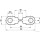 10x HERTH+BUSS ELPARTS 50295013 Sicherung Strip, HSB, 110 A passend für FUTECO, VAG