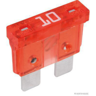 50x HERTH+BUSS ELPARTS 50295410 Sicherung Standard, 10 A passend für MERCEDES-BENZ, KÄSSBOHRER, SETRA, VW, KRONE, HYMER, VDL, SCHMITZ CARGOBULL, DAF, MAN, CASE IH, LIEBHERR, FIAT